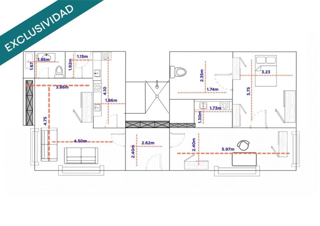 Erhverv til salg i Madrid by - € 617.000 (Ref: 9264289)