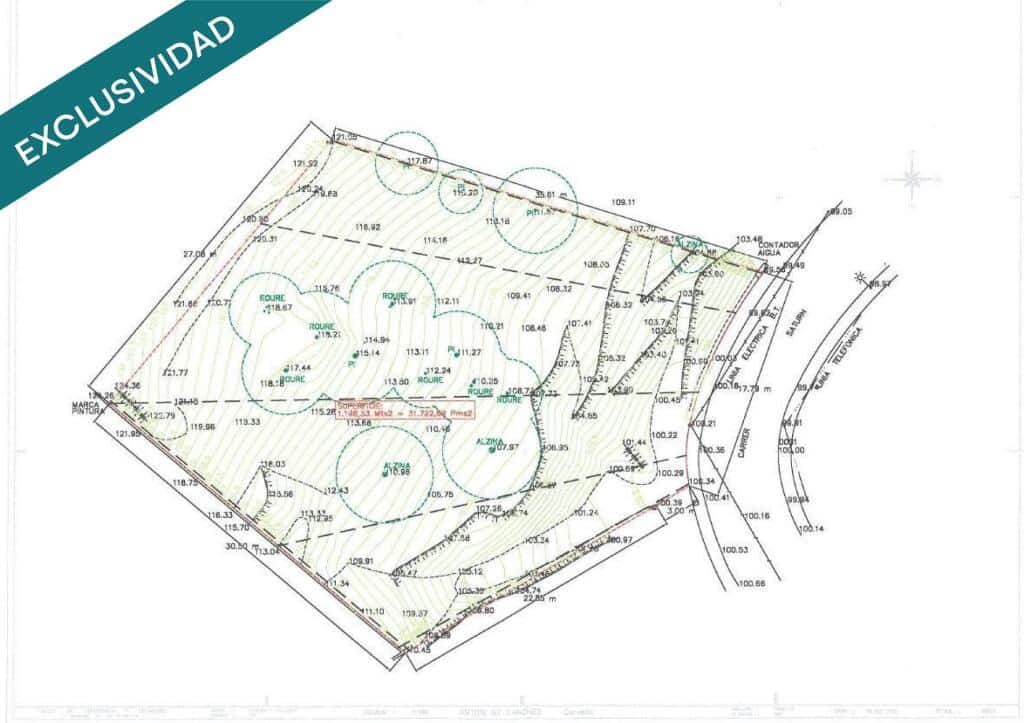 Byggetomt til salgs i Cervello - € 75 000 (Ref: 9272361)