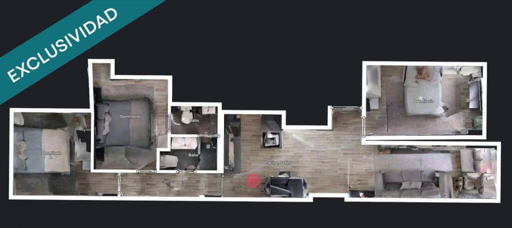 3 bedroom Apartment for sale in Gijon - € 219,000 (Ref: 9312679)