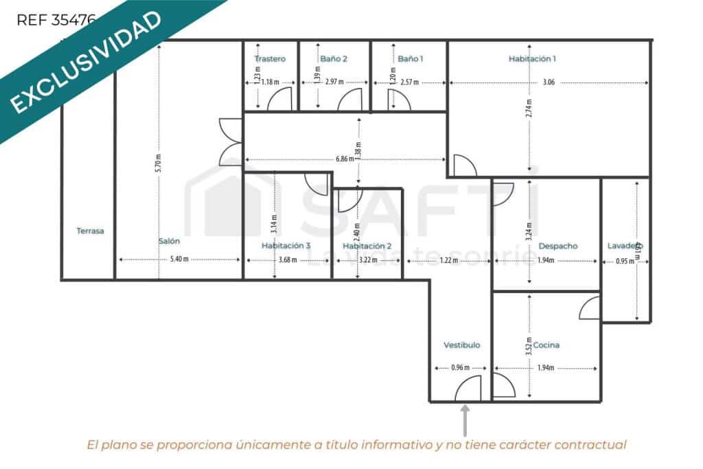 3 bedroom Apartment for sale in Ciudad Real city - € 174,900 (Ref: 9312684)