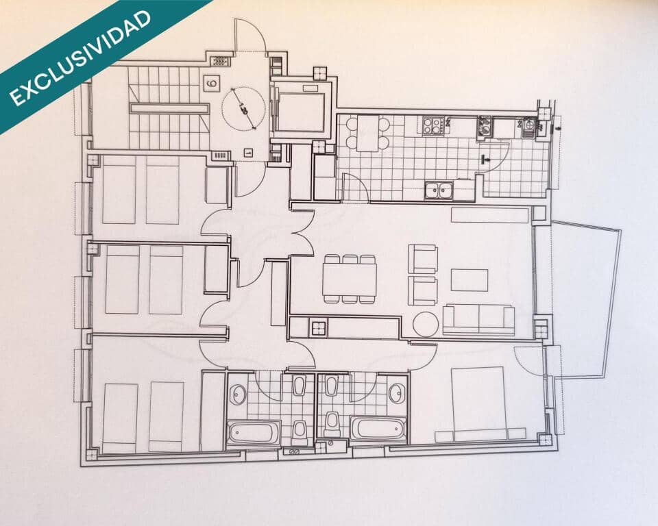 4 makuuhuone Huoneisto myytävänä paikassa Molins de Rei mukana uima-altaan - 490 000 € (Ref: 9326302)
