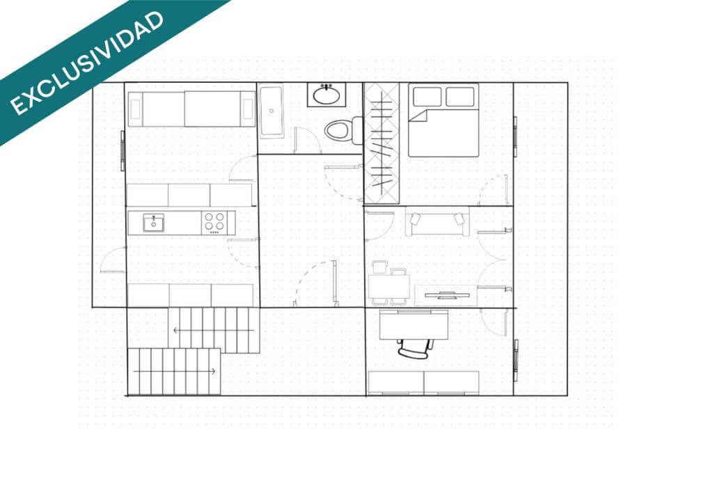 3 soverom Leilighet til salgs i Madrid by - € 239 000 (Ref: 9326318)