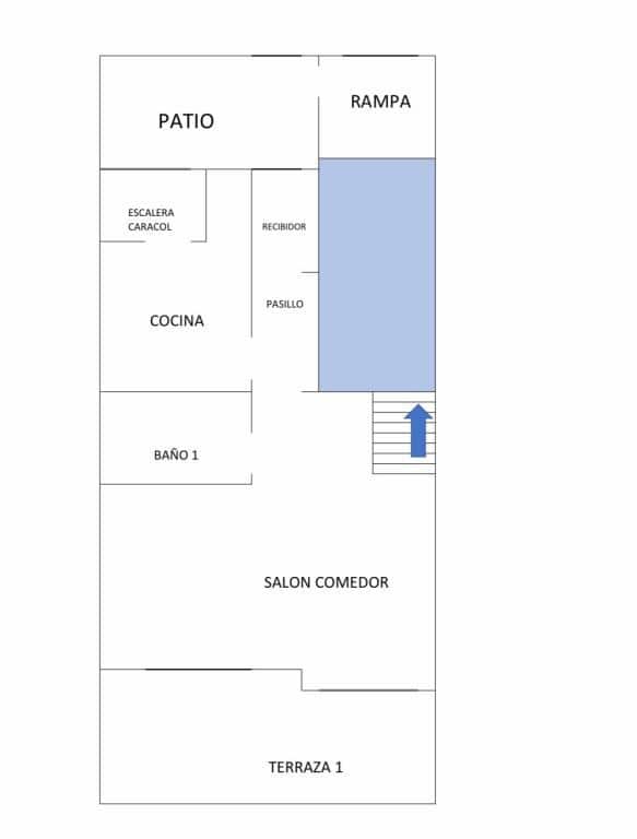 5 makuuhuone Rivitalo myytävänä paikassa Vilanova i la Geltru mukana 
autotalli - 345 000 € (Ref: 9337823)