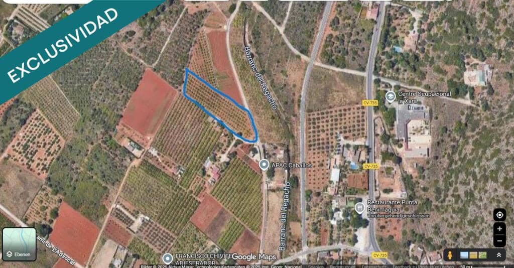 Mark till salu i Denia - 70 000 € (Ref: 9347126)