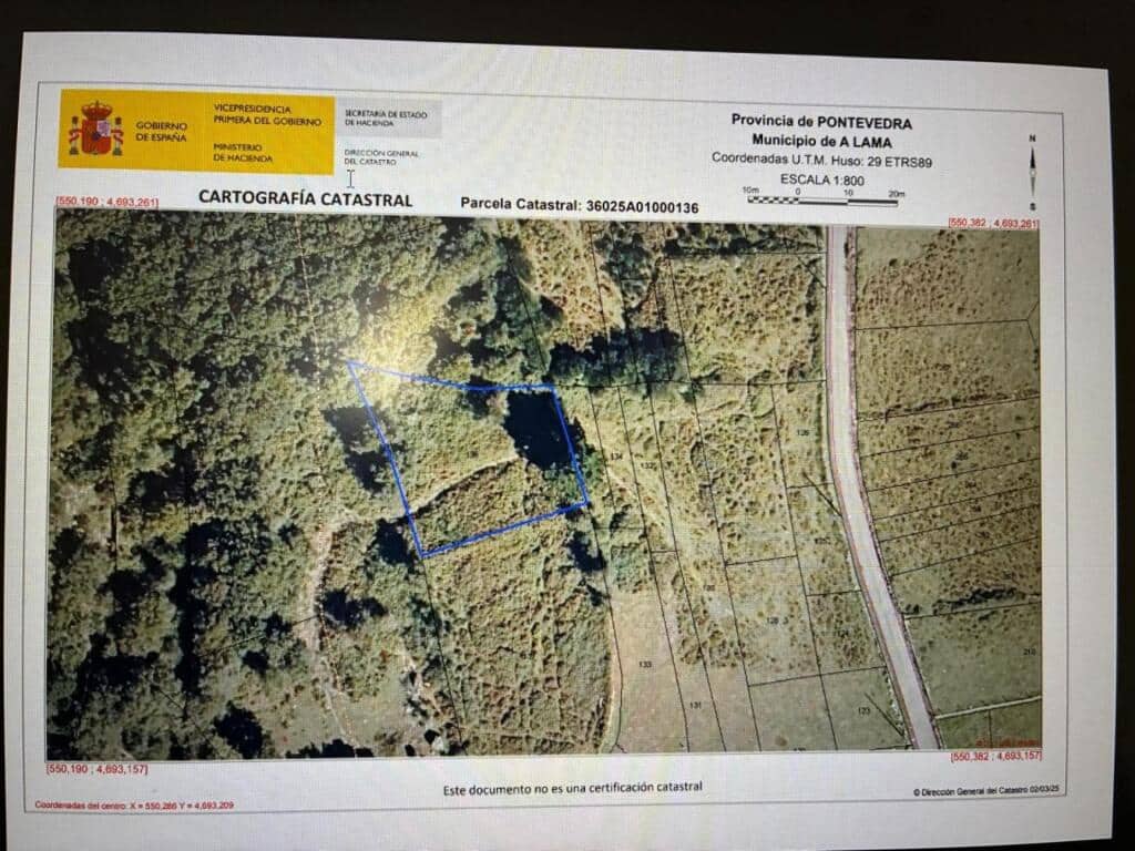 Rakentamaton maa myytävänä paikassa A Lama - 15 375 € (Ref: 9355768)