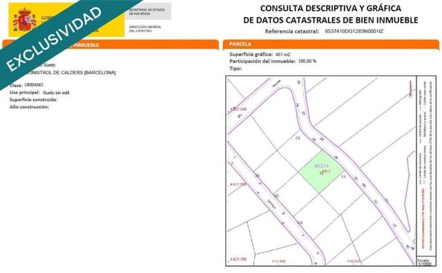 Solar/Parcela en Monistrol de Calders en venta - 26.000 € (Ref: 9375146)