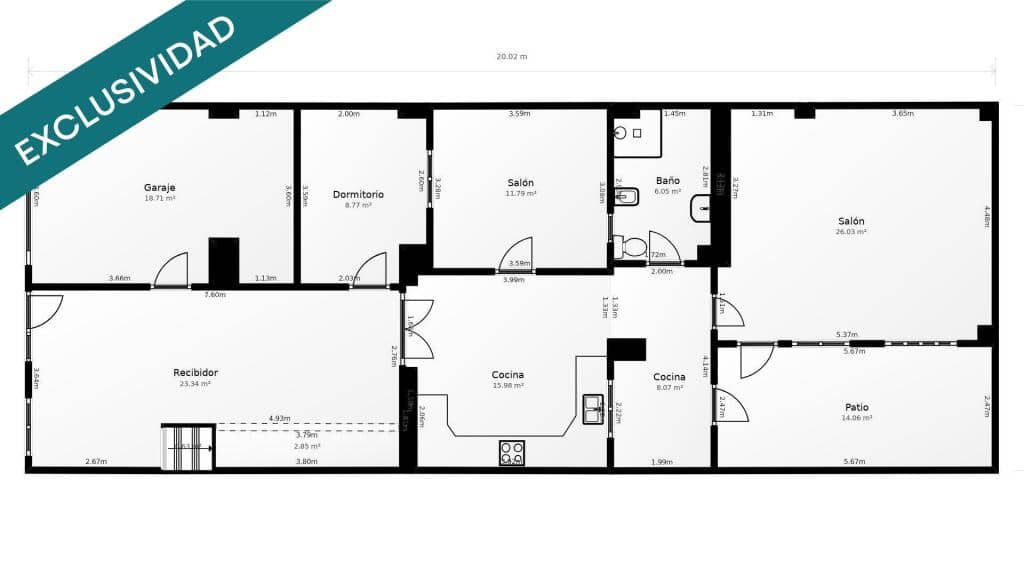 4 soverom Rekkehus til salgs i Llutxent med garasje - € 199 000 (Ref: 9385420)