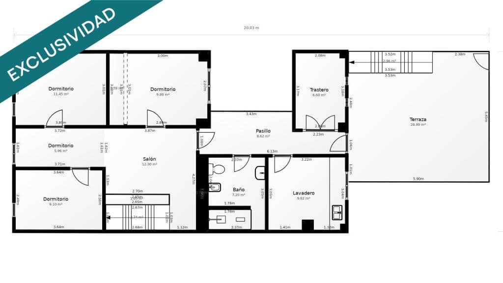 4 soverom Rekkehus til salgs i Llutxent med garasje - € 199 000 (Ref: 9385420)