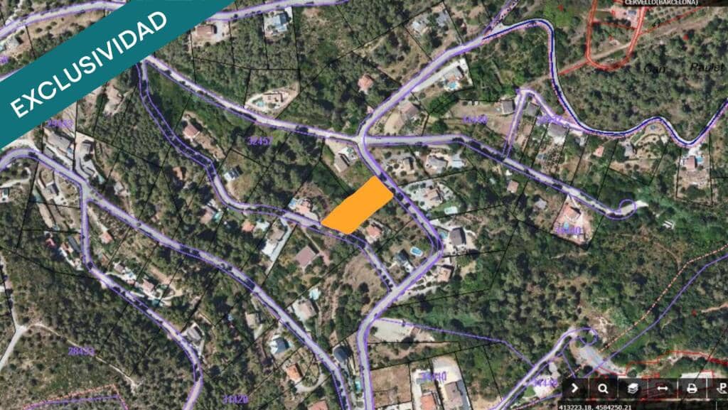 Tomt till salu i Cervello - 92 000 € (Ref: 9387789)