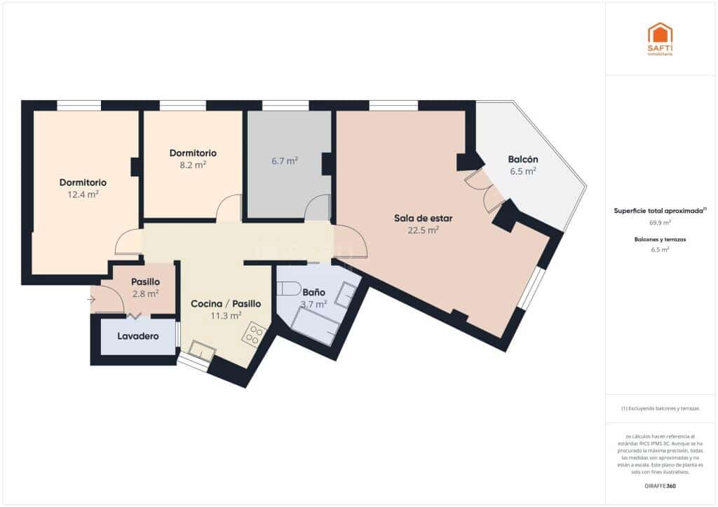 3 soverom Leilighet til salgs i Palma de Mallorca - € 365 000 (Ref: 9395882)