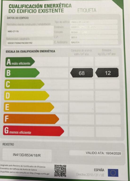 4 soverom Finca/Herregård til salgs i O Carballino med garasje - € 370 000 (Ref: 9395890)