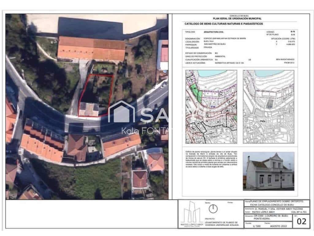4 soverom Rekkehus til salgs i Sanxenxo med svømmebasseng garasje - € 520 000 (Ref: 9398362)