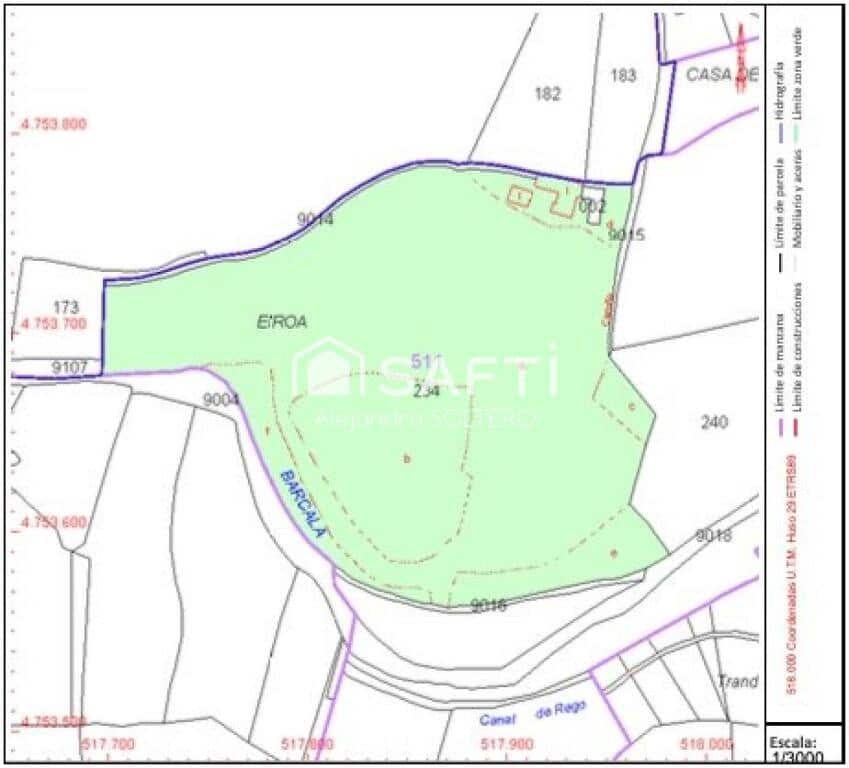 4 camera da letto Finca/Casa di Campagna in vendita in Negreira - 325.000 € (Rif: 9422240)