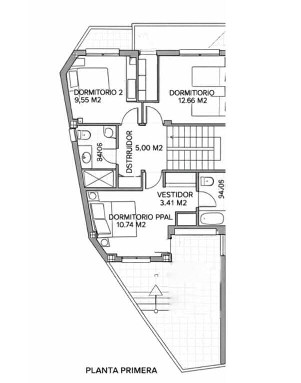 3 soveværelse Rækkehus til salg i Olmeda de las Fuentes med garage - € 340.000 (Ref: 9427087)