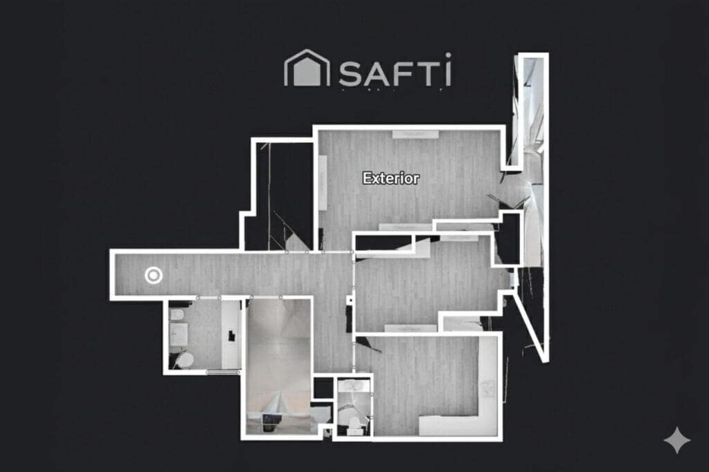 Apartamento de 3 habitaciones en Donostia-San Sebastián en venta - 650.000 € (Ref: 9427091)