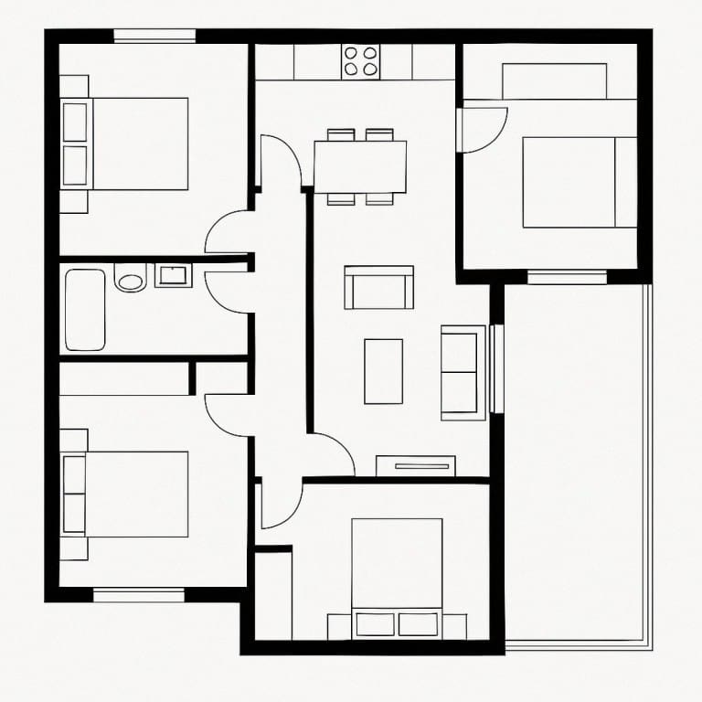 3 chambre Appartement à vendre à Madrid ville - 1 000 000 € (Ref: 9443173)