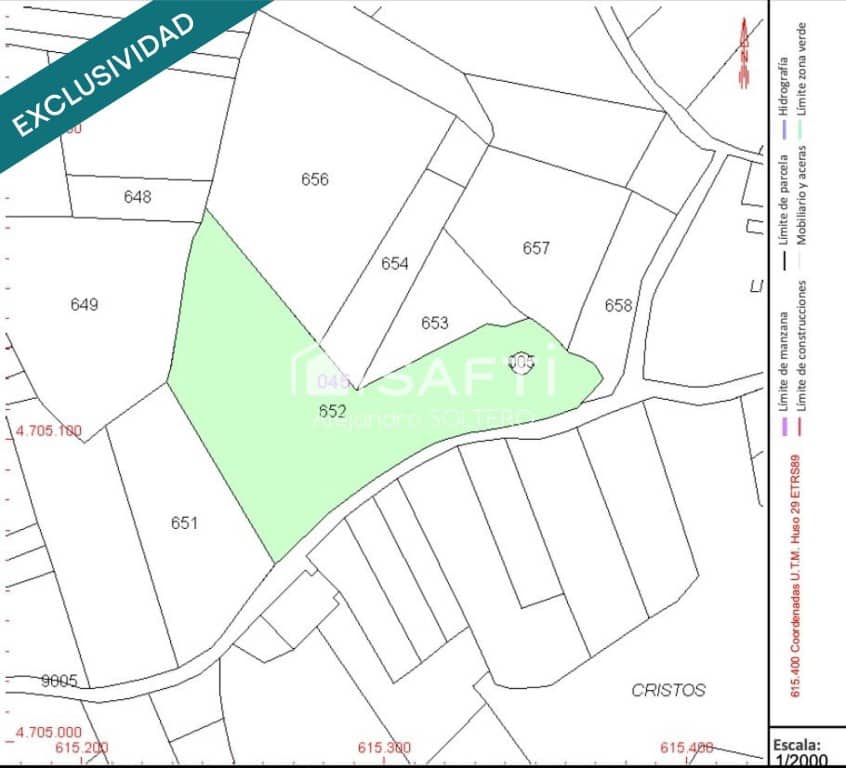 Grunde uden byggetilladelser til salg i Panton - € 45.000 (Ref: 9446216)