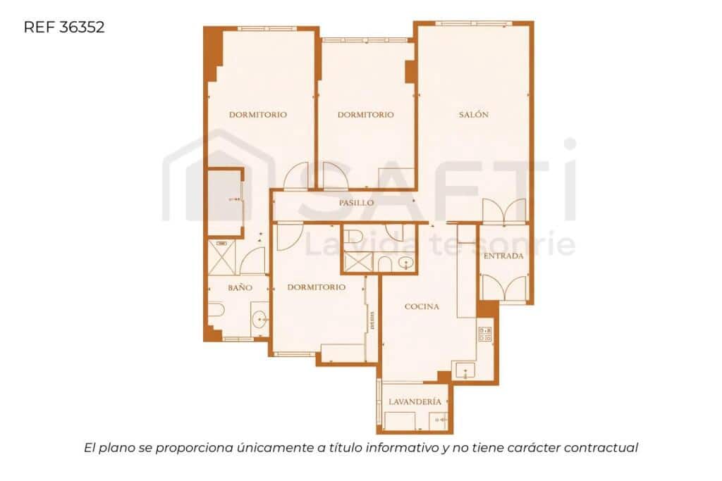3 bedroom Penthouse for sale in Pontevedra city with garage - € 415,000 (Ref: 9461983)