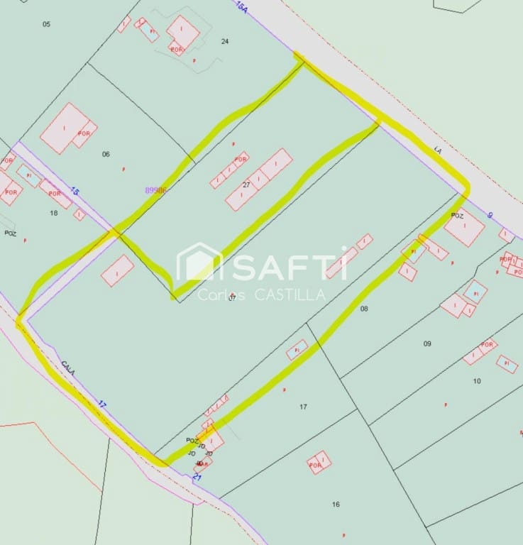 Tomt till salu i Alicante stad - 280 000 € (Ref: 9472800)