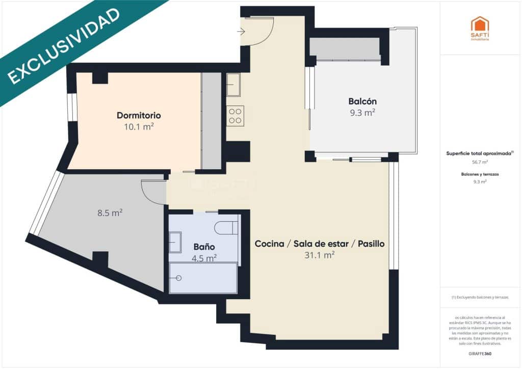 2 sovrum Takvåning till salu i Palma de Mallorca - 399 000 € (Ref: 9513336)