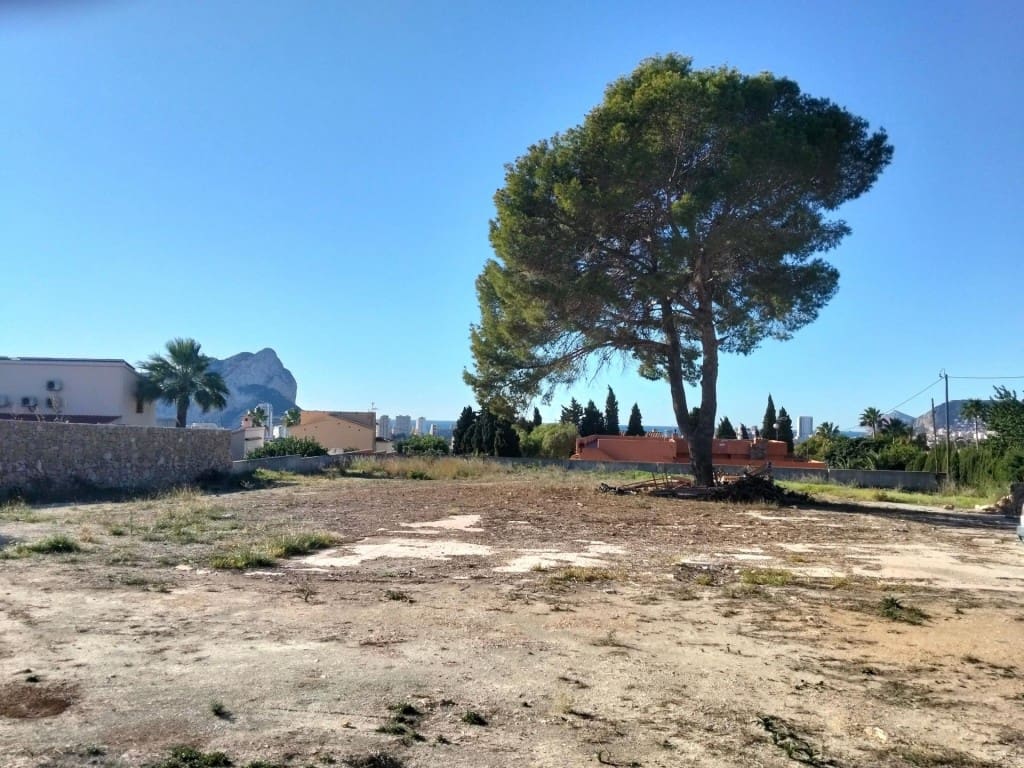 Tontti myytävänä paikassa Calpe / Calp - 1 100 000 € (Ref: 9540973)