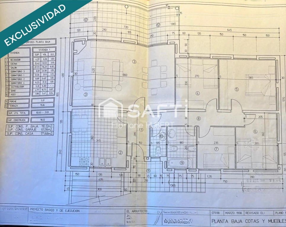 4 quarto Moradia para venda em Calafell com piscina garagem - 280 000 € (Ref: 9561610)