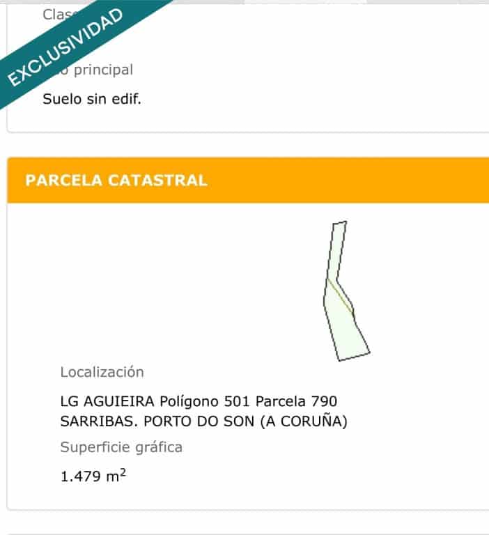 Tontti myytävänä paikassa Porto do Son - 120 000 € (Ref: 9561617)