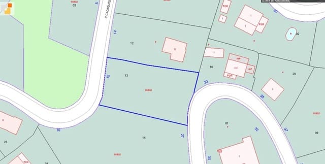 Byggegrund til salg i Urbanitzacions del Nord, Lloret de Mar - € 33.500 (Ref: 9564985)