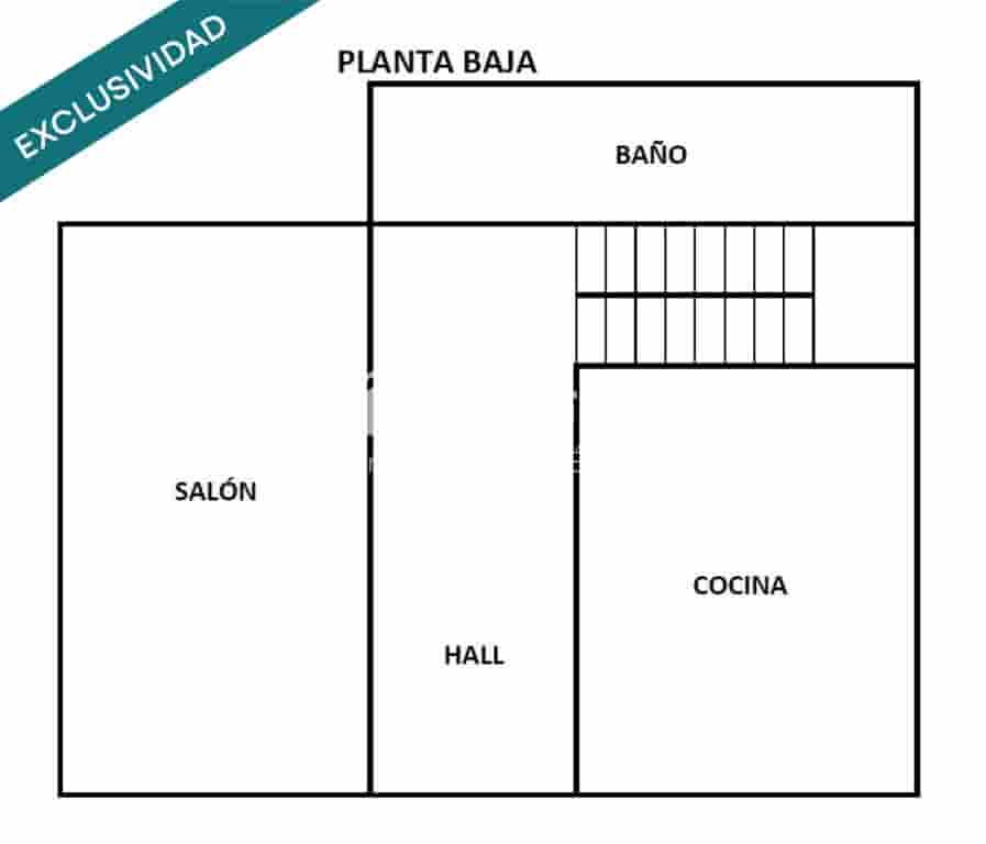 Adosado de 3 habitaciones en A Pobra do Caramiñal en venta - 114.500 € (Ref: 9586223)