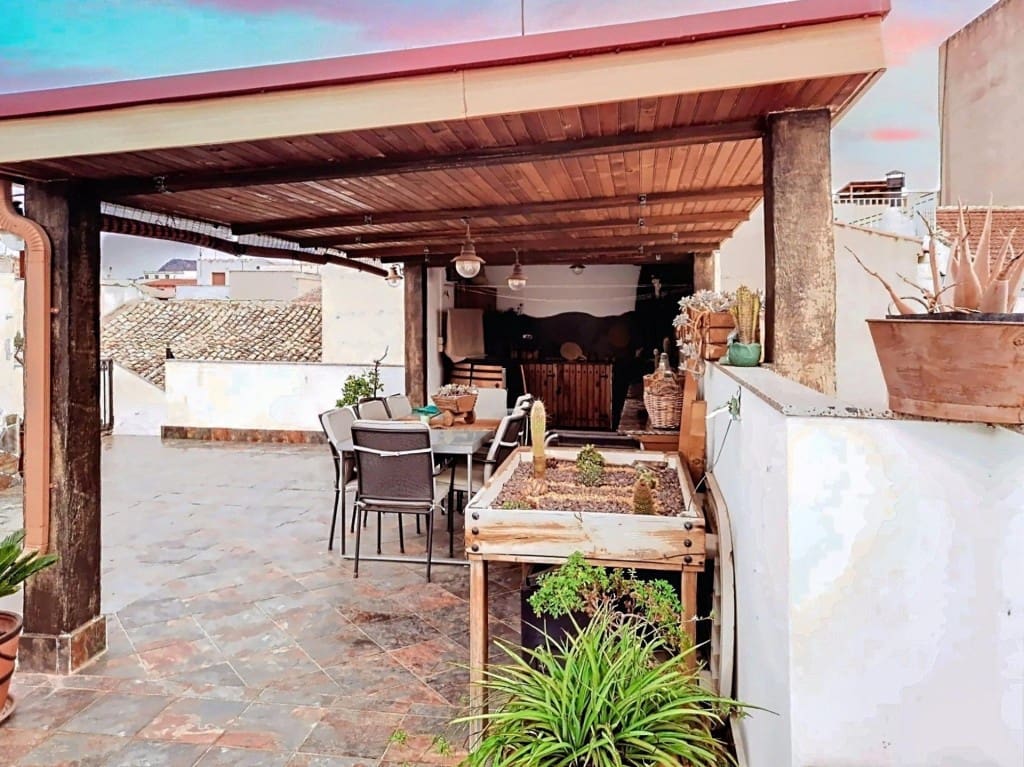 4 chambre Villa/Maison Mitoyenne à vendre à Monovar / Monover avec garage - 190 000 € (Ref: 9594928)