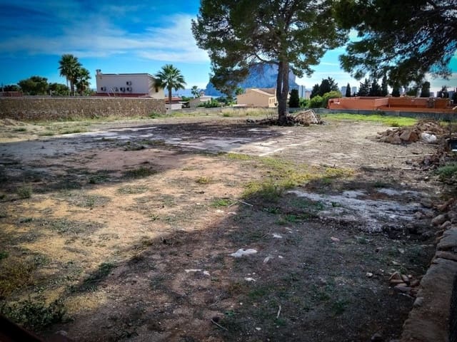 Solar/Parcela en Cometa - Carrió, Calpe / Calp en venta - 1.100.000 € (Ref: 9594957)