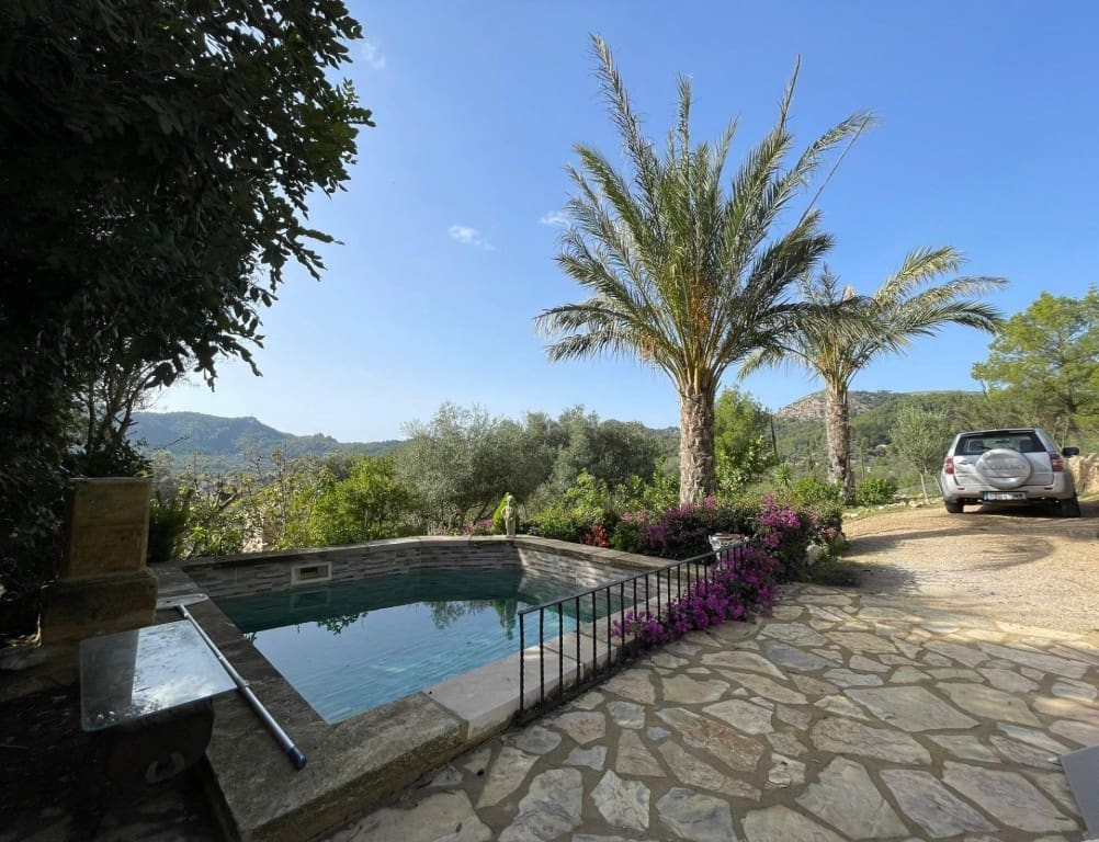 4 chambre Finca/Maison de Campagne à vendre à Andratx avec piscine - 2 400 000 € (Ref: 9595055)