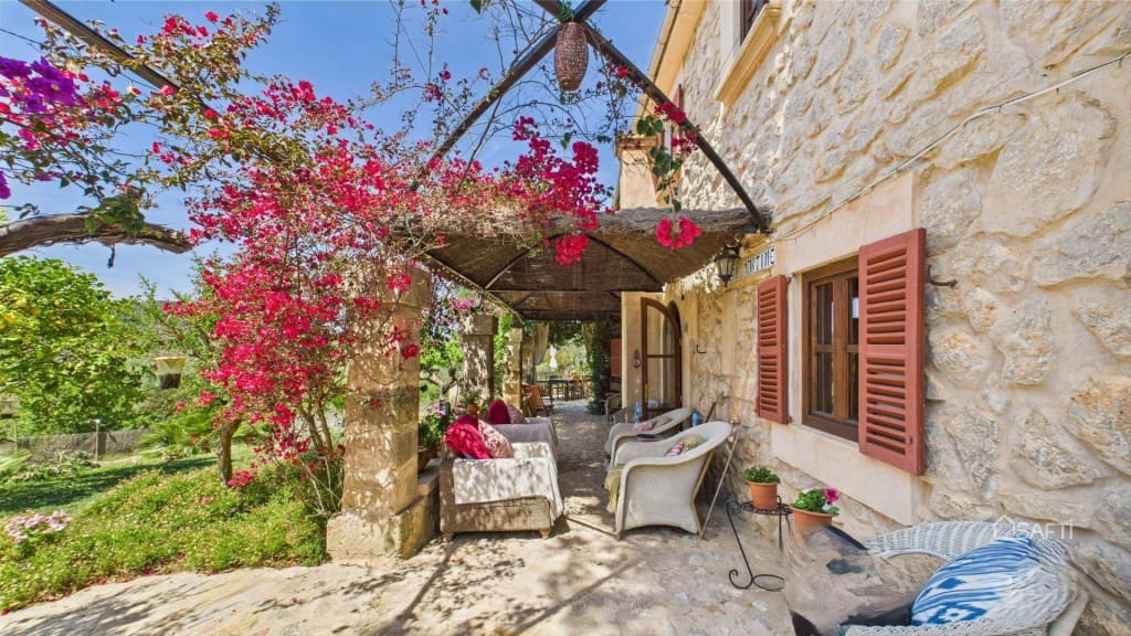 4 chambre Finca/Maison de Campagne à vendre à Andratx avec piscine - 2 400 000 € (Ref: 9595055)