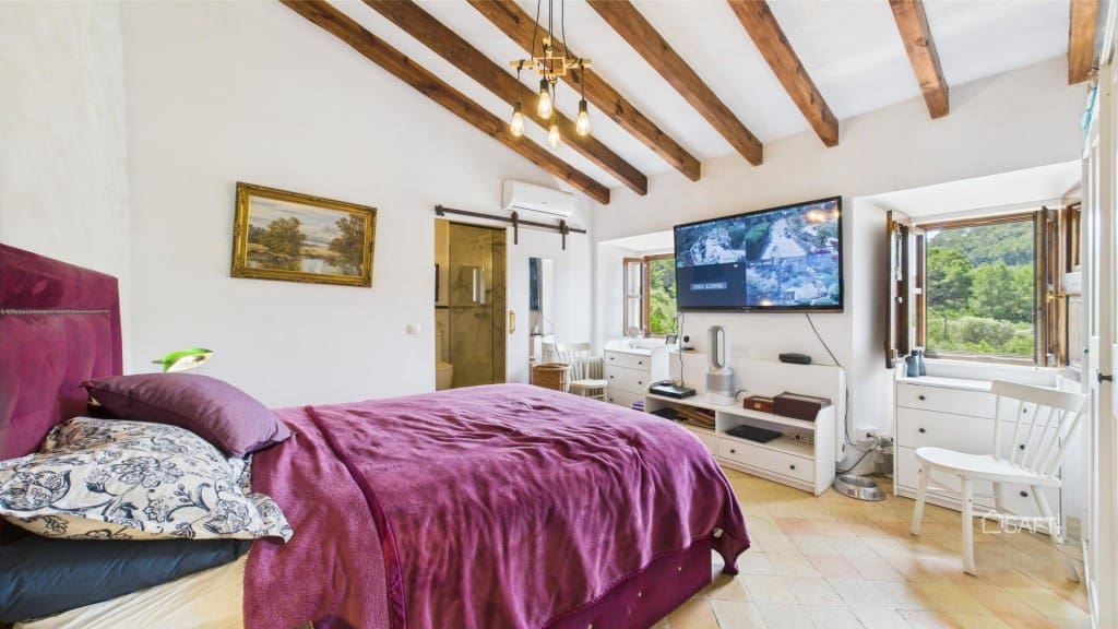 4 chambre Finca/Maison de Campagne à vendre à Andratx avec piscine - 2 400 000 € (Ref: 9595055)