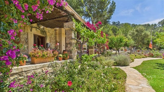 4 chambre Finca/Maison de Campagne à vendre à Andratx avec piscine - 2 400 000 € (Ref: 9595055)