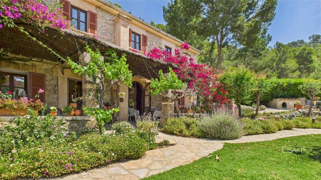 4 chambre Finca/Maison de Campagne à vendre à Andratx avec piscine - 2 400 000 € (Ref: 9595055)