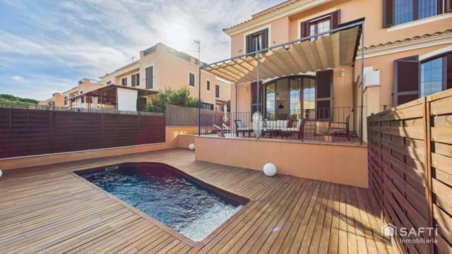 Chalet de 3 habitaciones en Puig de Ros, Llucmajor en venta con piscina - 929.000 € (Ref: 9595067)