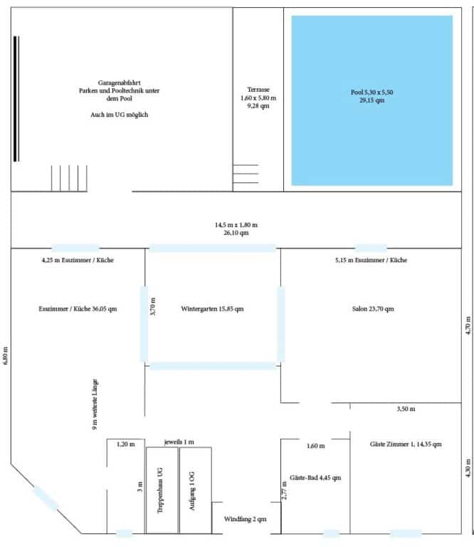 5 soveværelse Villa til salg i Santanyi med swimmingpool garage - € 1.350.000 (Ref: 9595078)