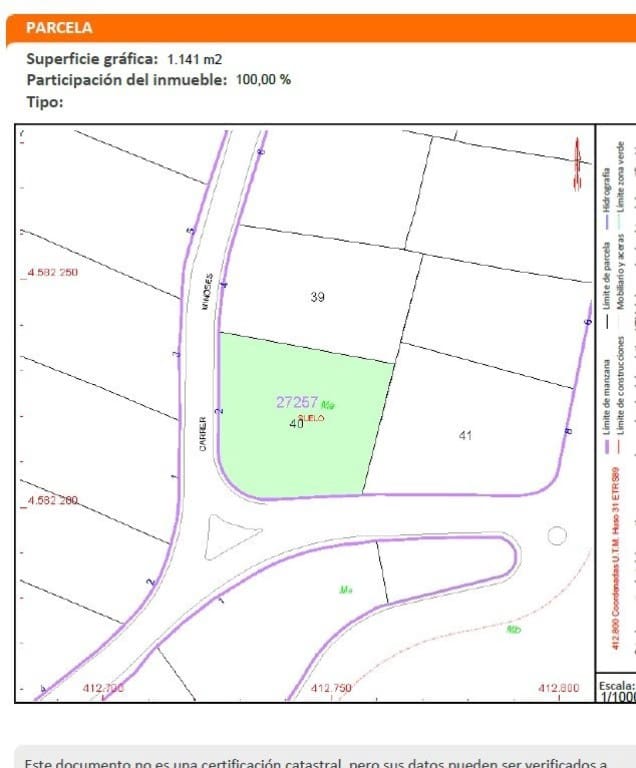 Solar/Parcela en Cervelló en venta - 207.000 € (Ref: 9595084)