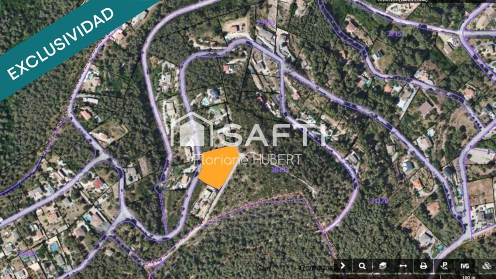 Solar/Parcela en Cervelló en venta - 105.000 € (Ref: 9595095)