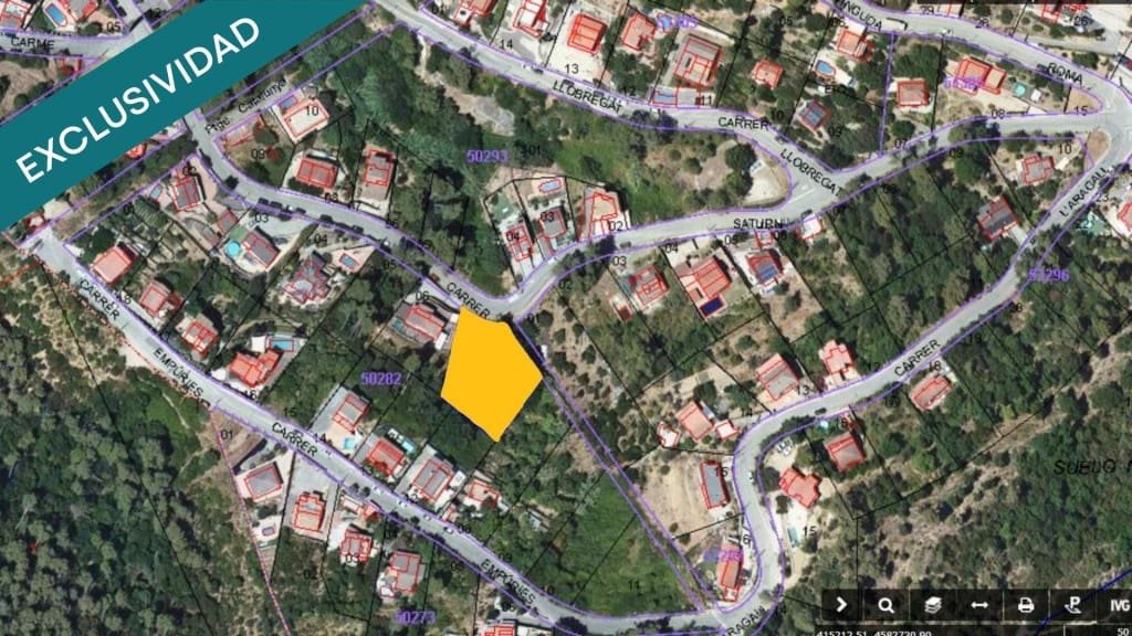 Działka budowlana na sprzedaż w Cervello - 75 000 € (Ref: 9595100)