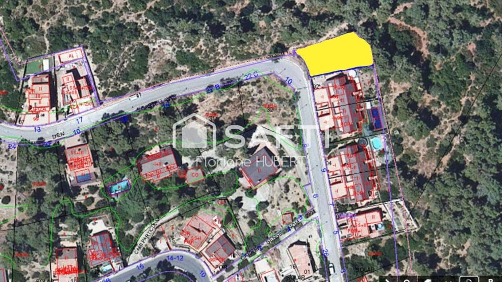 Działka budowlana na sprzedaż w Molins de Rei - 172 000 € (Ref: 9595102)