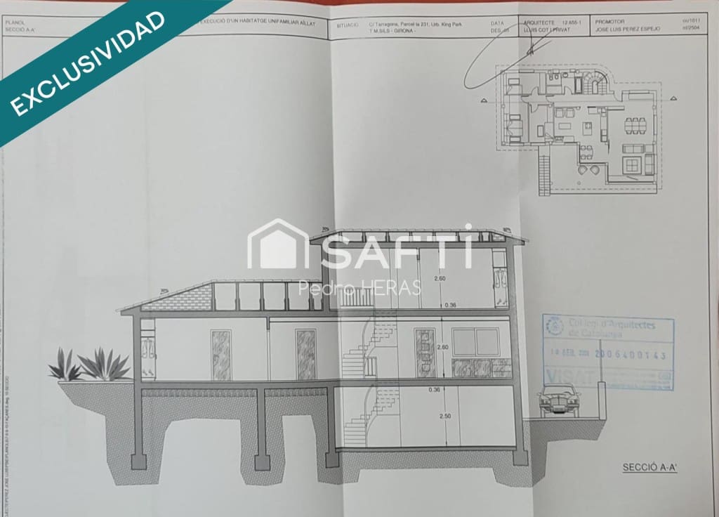 4 bedroom Villa for sale in Sils with pool garage - € 468,500 (Ref: 9595115)