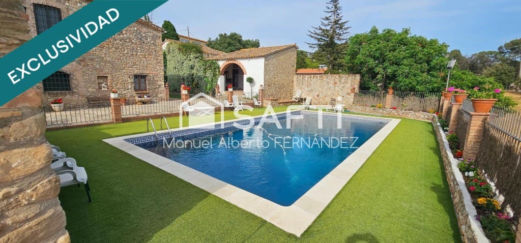 9 bedroom Villa for sale in Llica d'Amunt with pool garage - € 2,800,000 (Ref: 9595164)