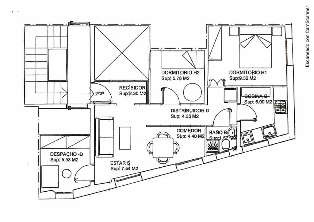 3 camera da letto Appartamento in vendita in Barcelona citta - 259.000 € (Rif: 9595169)