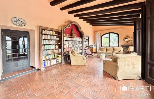 8 slaapkamer Finca/Landhuis te koop in Vallvidrera, El Tibidabo i Les Planes, Barcelona stad met zwembad garage - € 2.500.000 (Ref: 9595182)