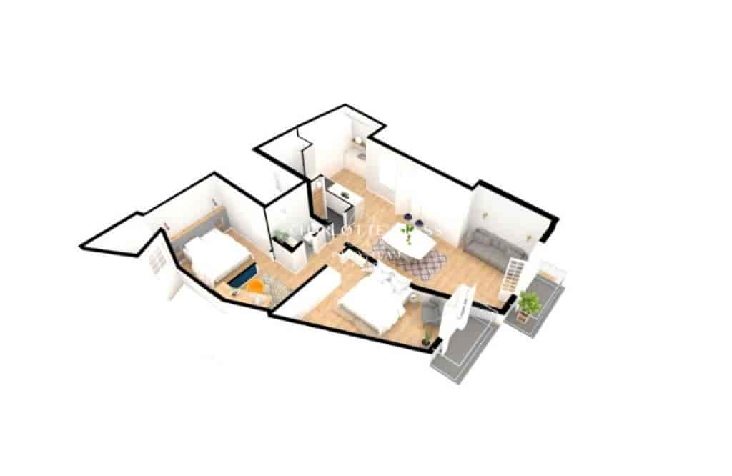 2 soveværelse Lejlighed til salg i Barcelona by - € 459.000 (Ref: 9595184)