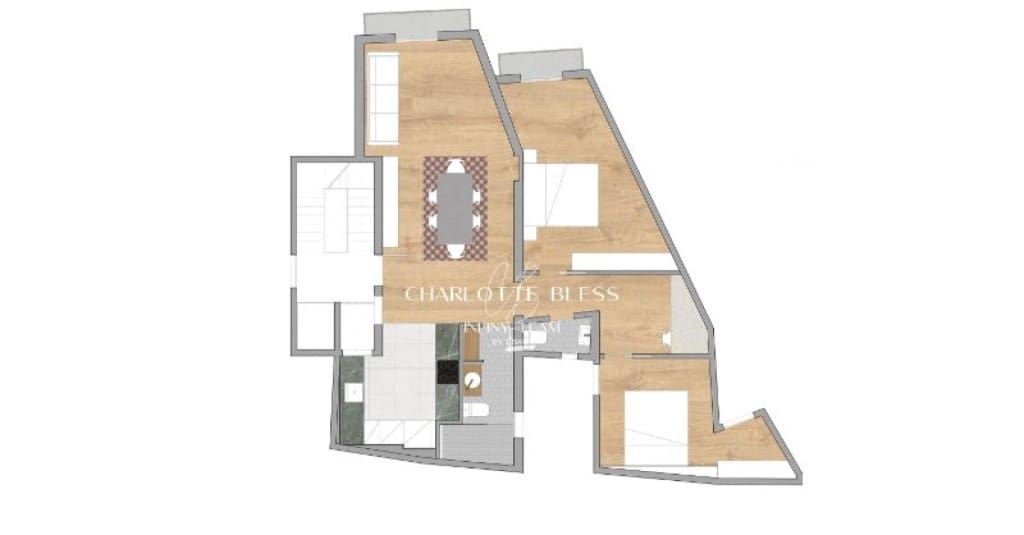 2 soveværelse Lejlighed til salg i Barcelona by - € 459.000 (Ref: 9595184)