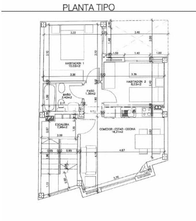 2 soveværelse Lejlighed til salg i Vinaros - € 107.000 (Ref: 9595267)