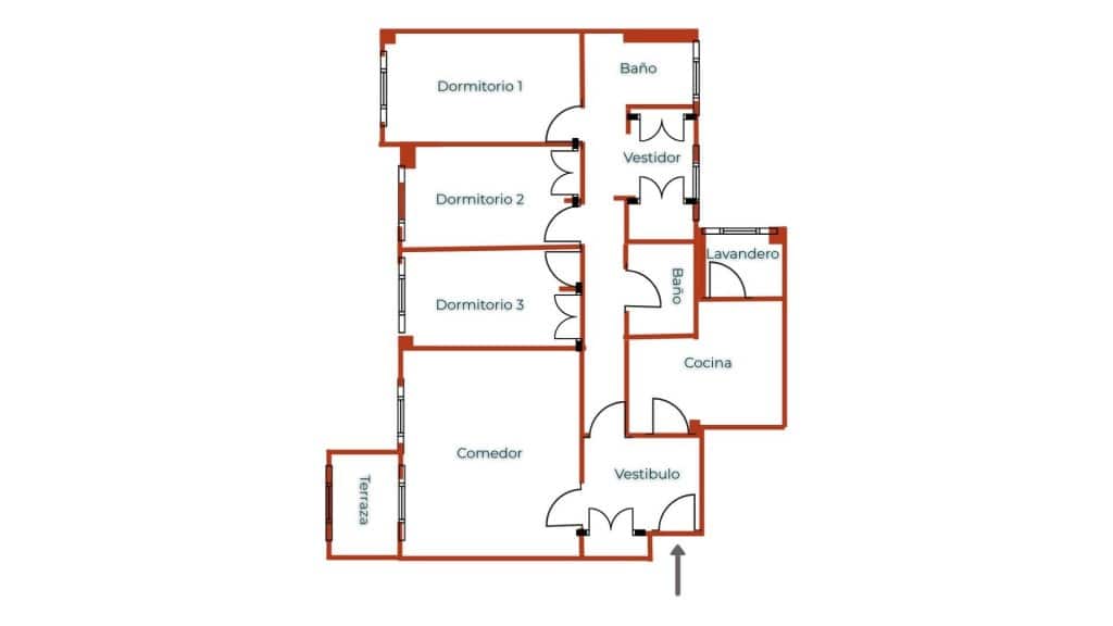 3 soverom Leilighet til salgs i Ciudad Real by med garasje - € 235 000 (Ref: 9595286)
